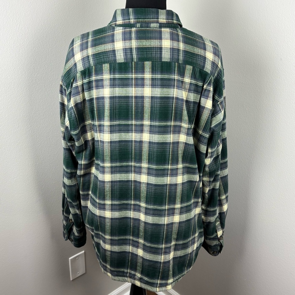 Carhartt Rugged Flex Flannel Fleece-Lined Shirt Jacket Men's Sz XXL 2XL Shacket - Picture 5 of 12